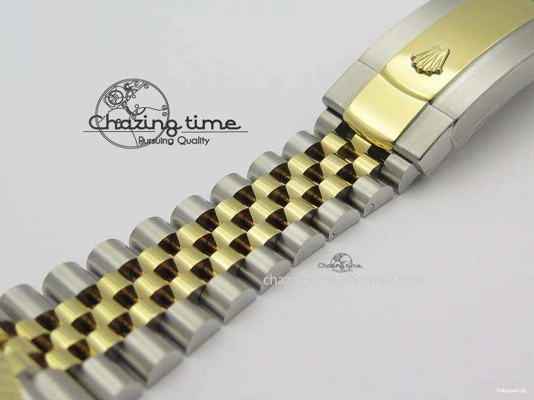 Jubilee YG Best Edition 41mm Bracelet Silver A2813 DateJust Maker BP Dial New Version II SS On 0422
